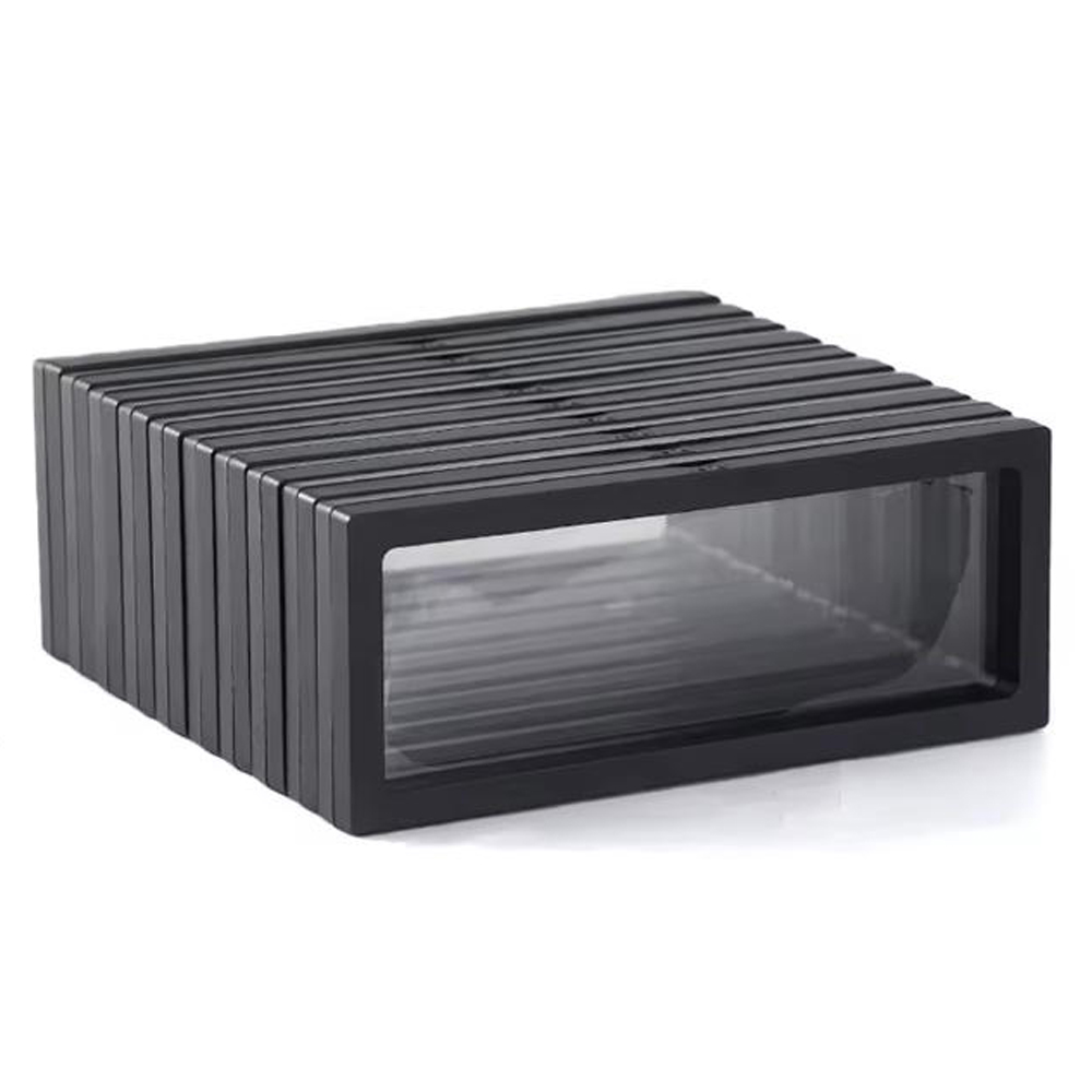 Black 10pcs,Transparent Floati - Jewelry Box With Watches review and price