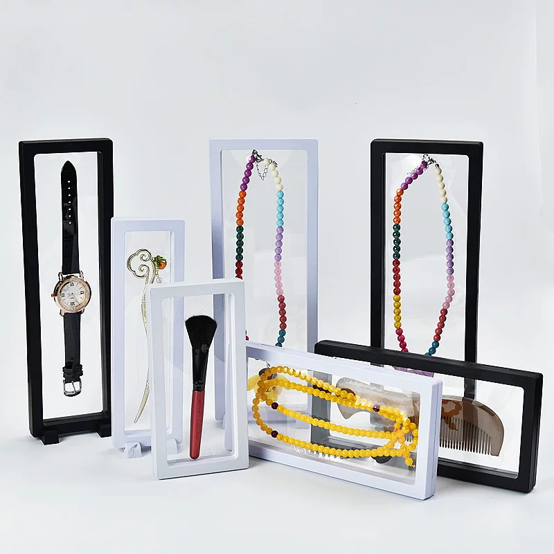 Black 10pcs,Transparent Floati - Jewelry Box With Watches review and price