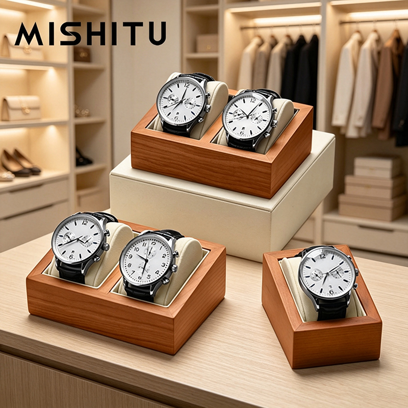 MISHITU Solid Wood Watch Stora - Jewelry Box With Watches review and price