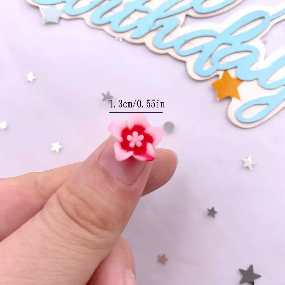 50pcs Resin 13mm Colorful 3D M - Paradise Jewelry & Watches Llc Miami Photos review and price