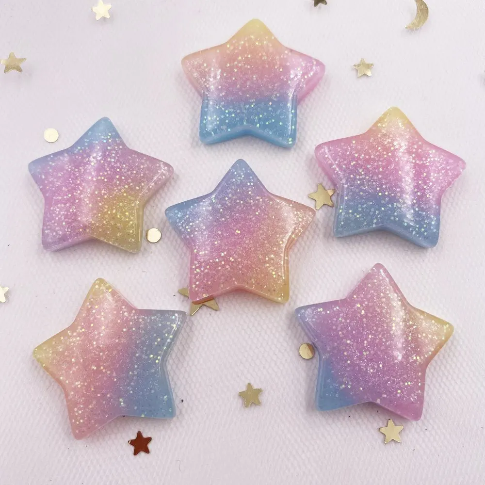 10PCS Glitter Kawaii Resin Col - Paradise Jewelry & Watches Llc Miami Photos review and price