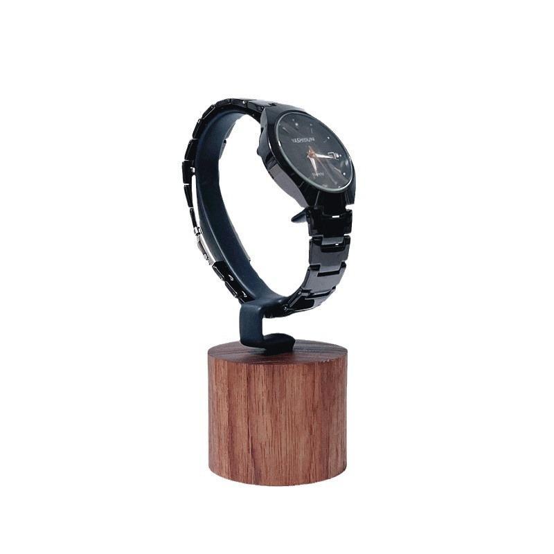 New Wooden C Shaped Watch Disp - Jewelry And Watches Inc review and price