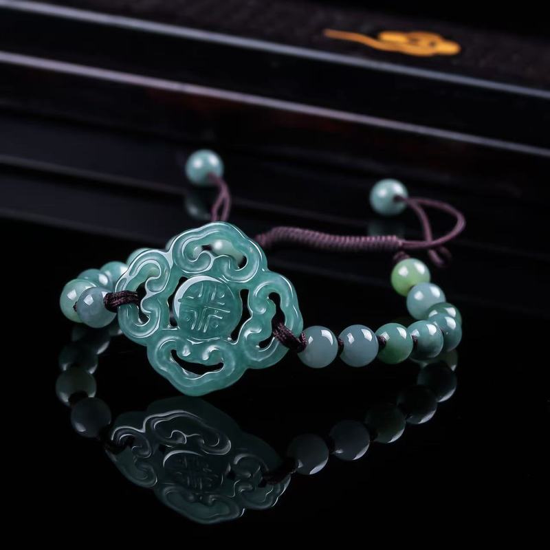 Natural Jadeite A-grade Bracel - Jewelry & Watches Company review and price