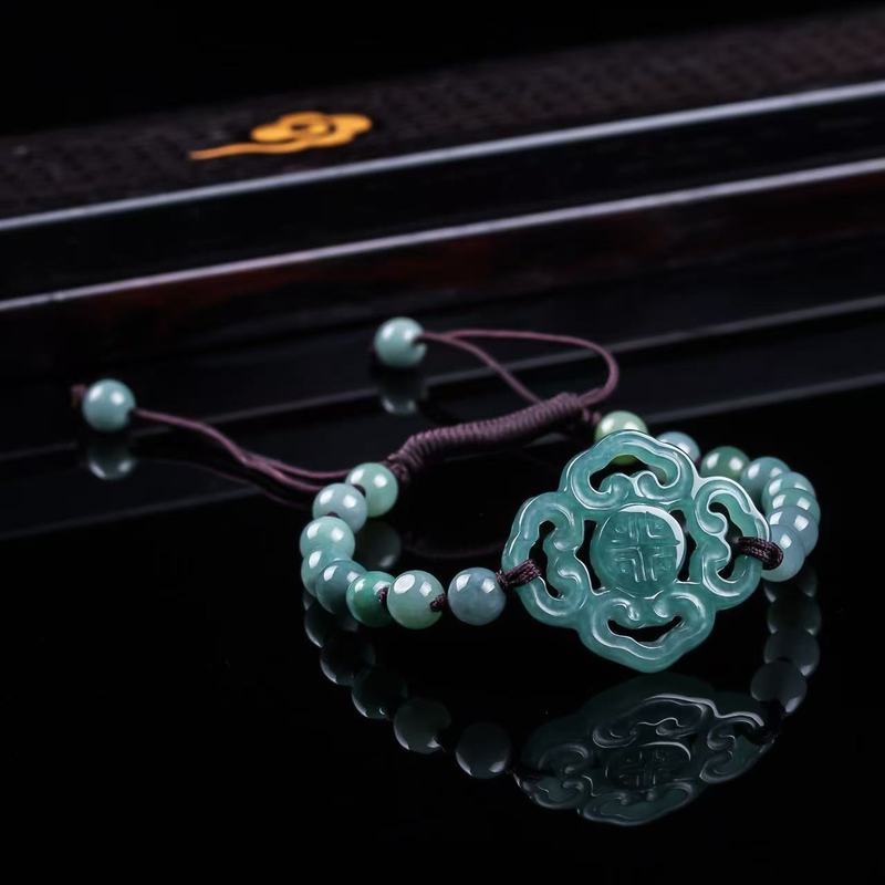 Natural Jadeite A-grade Bracel - Jewelry & Watches Company review and price
