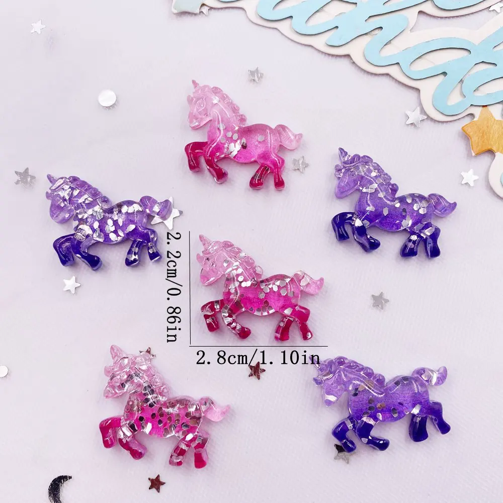 6PCS Colorful Resin Glitter 3D - Paradise Jewelry & Watches Llc Miami Photos review and price
