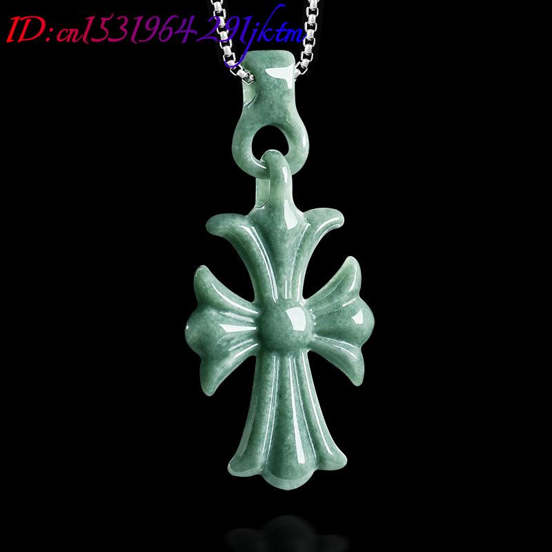 Natural Burmese Jadeite Cross  - Jewelry & Watches Company review and price