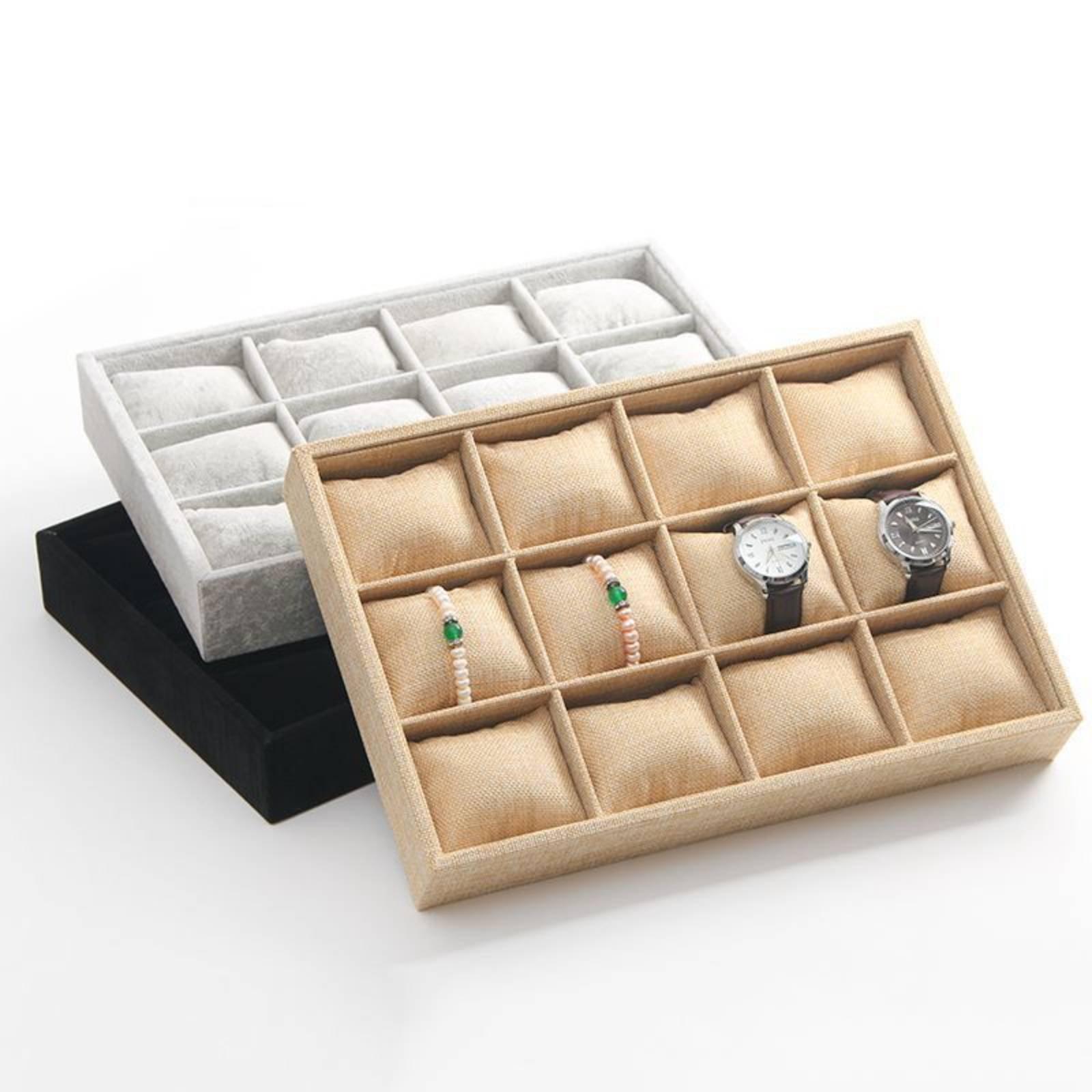 Fabric Jewelry Holder Open Top - Jewelry And Watches Store review and price