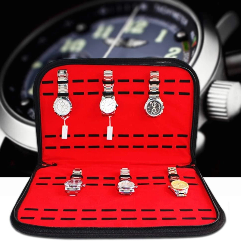 20 Slots Watch Storage Bag Con - Jewelry Box With Watches review and price
