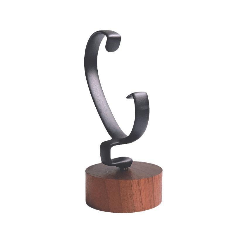 1PCS Wooden C-Shaped Watch Hol - Jewelry And Watches Inc review and price