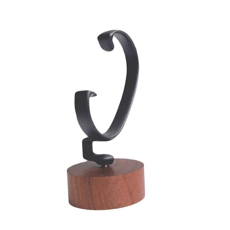 1PCS Wooden C-Shaped Watch Hol - Jewelry And Watches Inc review and price