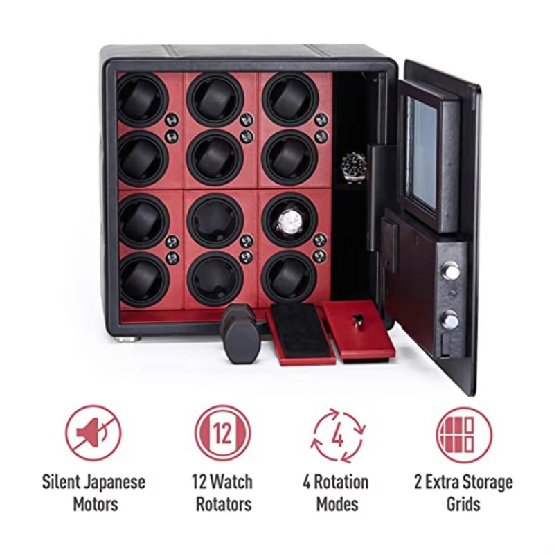 Luxury 12 Automatic Rotors and - Jewelry Box With Watches review and price