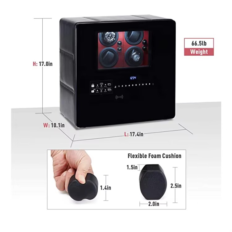 Luxury 12 Automatic Rotors and - Jewelry Box With Watches review and price
