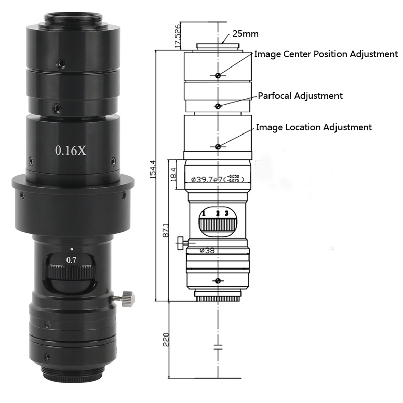 0.7X-4.5X Monocular Video Micr - Jewelry And Watches Inc review and price