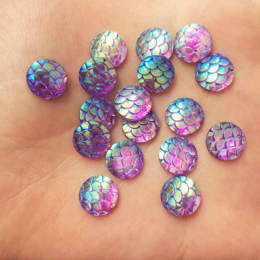 Shiny 100Pcs AB Resin 10mm Rou - Paradise Jewelry & Watches Llc Miami Photos review and price