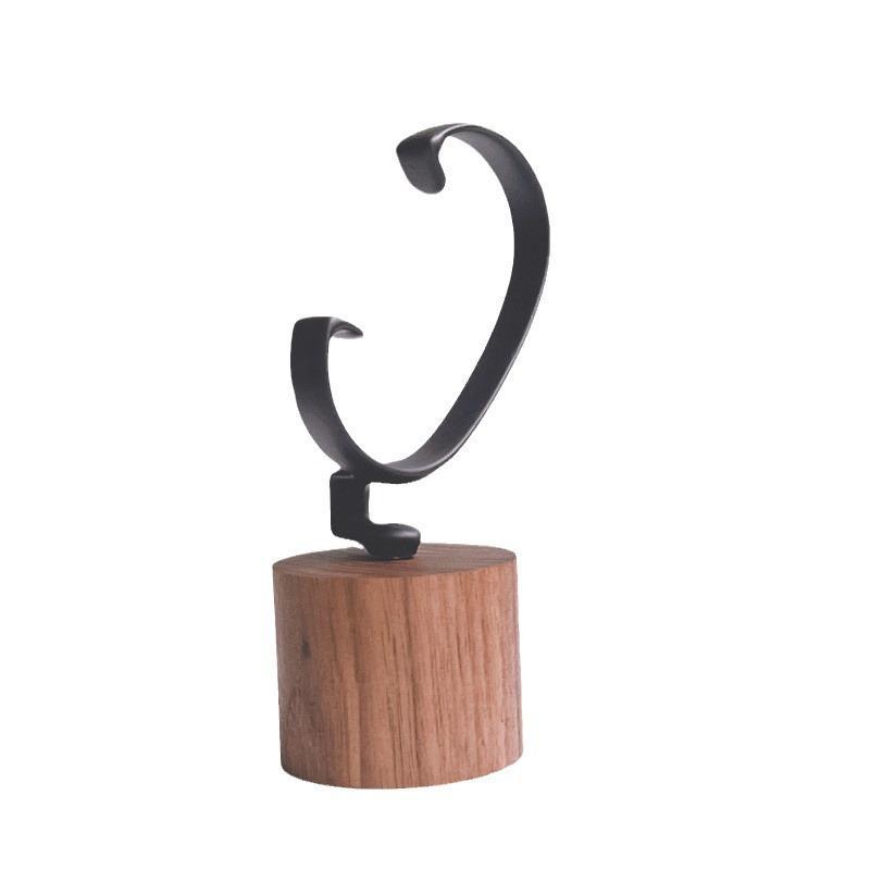 1PCS Solid Wood C‑Shaped Watch - Jewelry And Watches Inc review and price